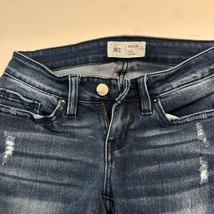 BKE slim fit low rise ankle skinny